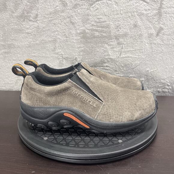 Merrell Jungle Moc Womens Size 8.5 Brown Suede Slip On Comfort Shoes - Picture 1 of 10